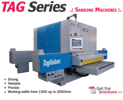 Tagliabue Sanding Machines TAG Series